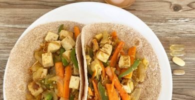 tortilla de tofu para adelgazar