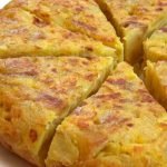 receta tortilla patatas sin aceite al microondas