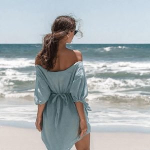 ejercicios para adelgazar muslos mujer playa