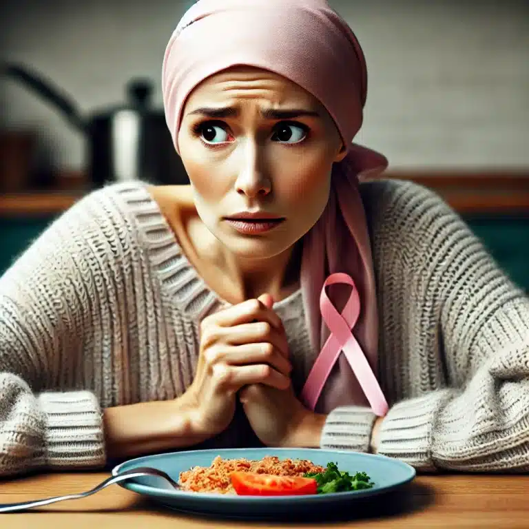 mujer cancer de mama miedo